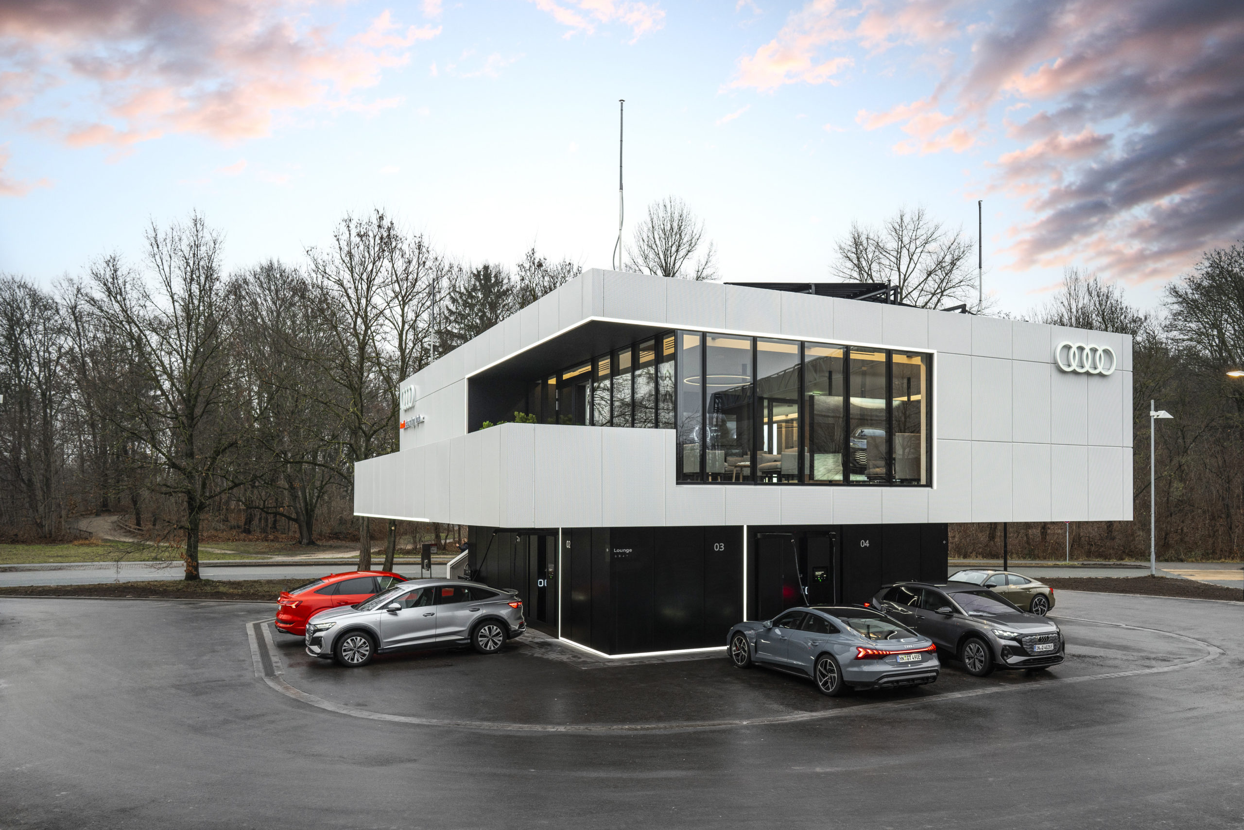 Erster Audi Charging Hub öffnet am 23. Dezember 2021